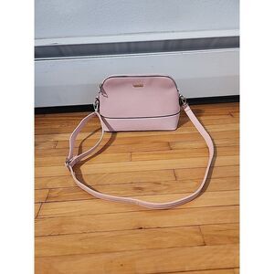 Elim and Paul Pink Crossbody Bag Purse Zipper Closure